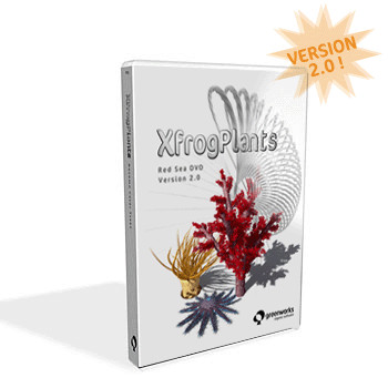 3d xfrogplants pulsing xenia plant model - XfrogPlants Pulsing Xenia by xfrog